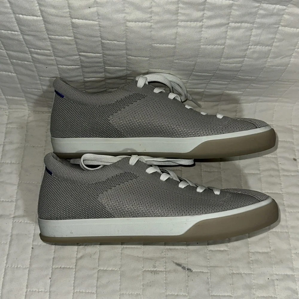 Rothy's Gray and White Minimalist Sneakers NWOT